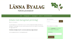 Desktop Screenshot of lannabyalag.se